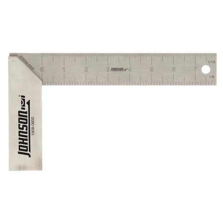 Johnson Level & Tool Johnson Level 8 in. Professional Aluminum Try Square JO308569